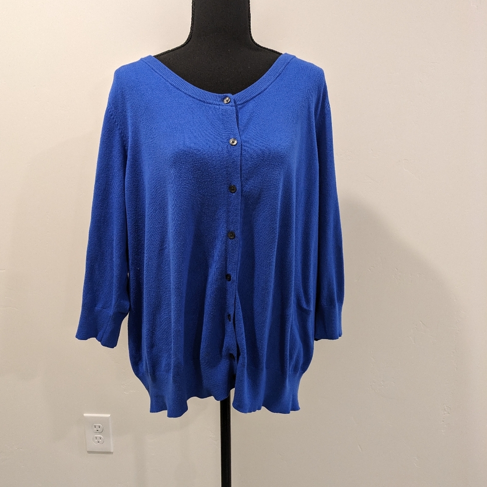 Lane Bryant 3/4 Sleeve Cardigan